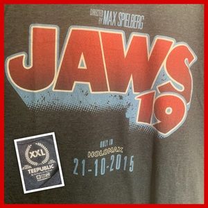 Graphic Tee - Jaws/Back To The Future